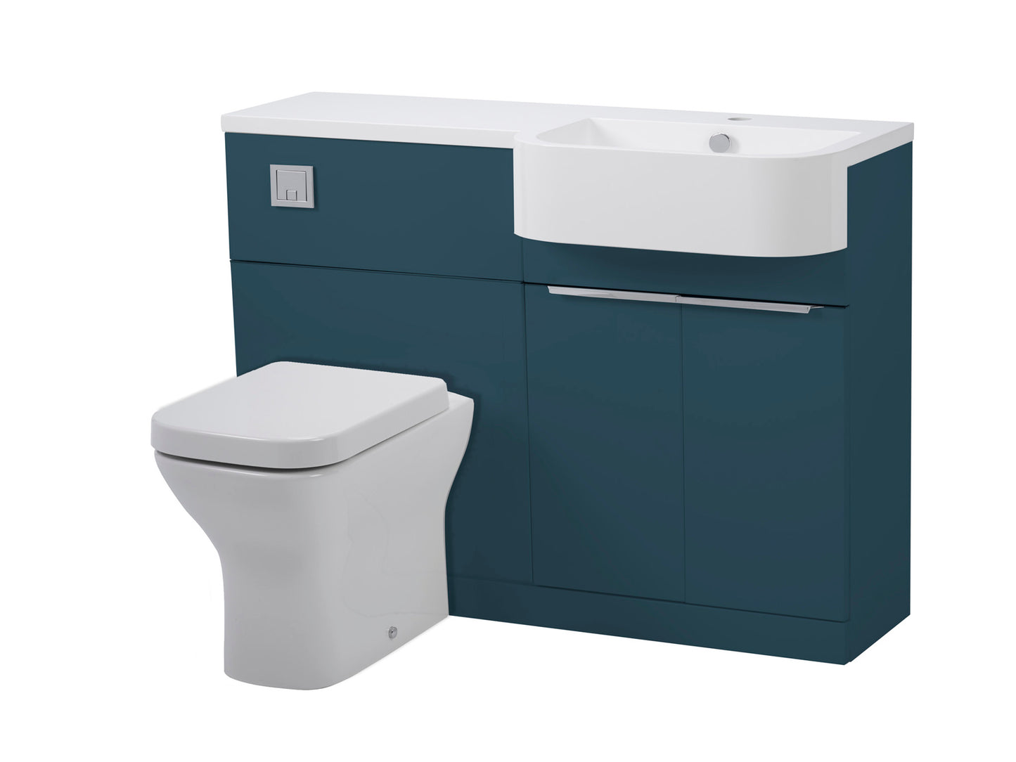 Tavistock Match 1200mm R/H Two Door Basin and W/C in Multiple Finishes